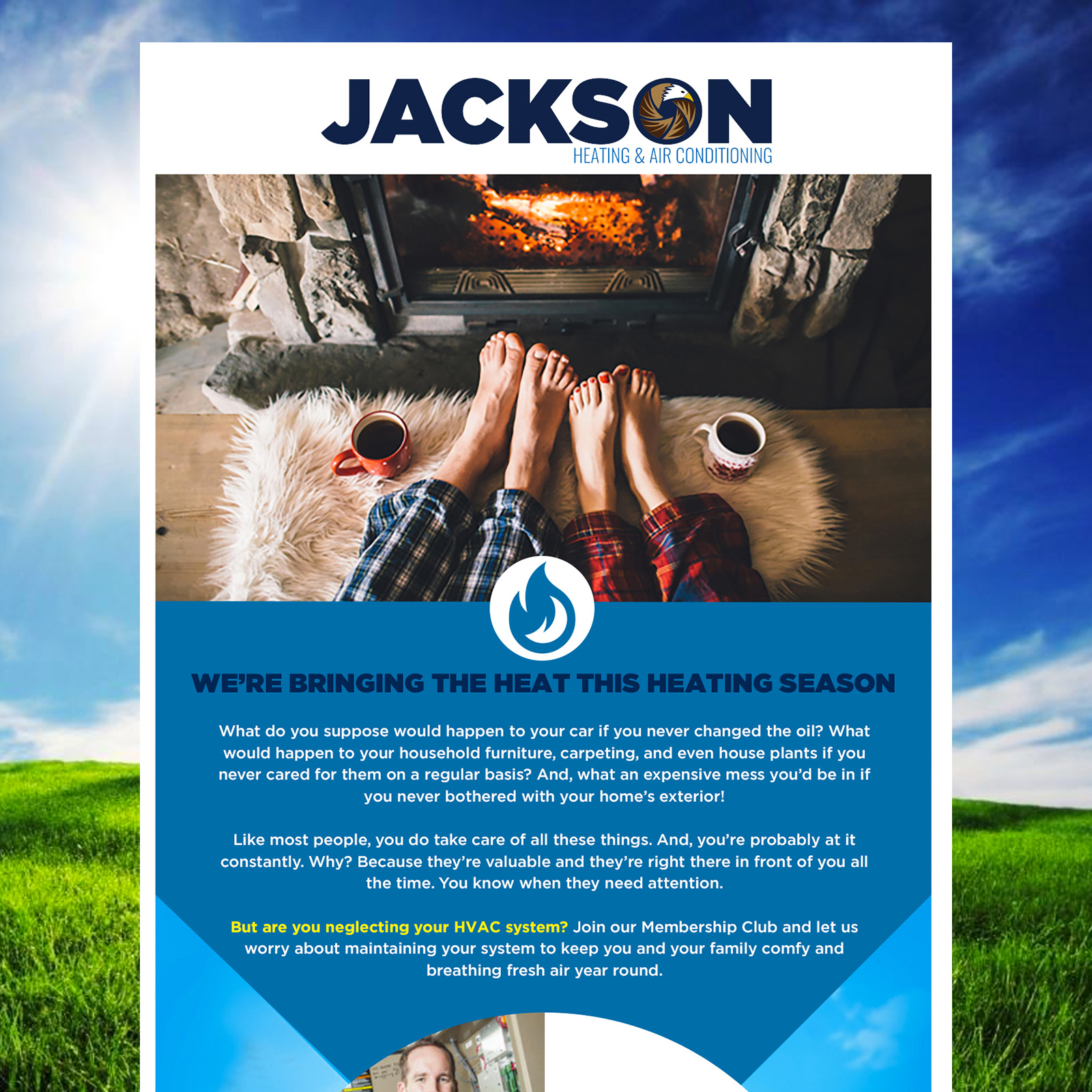 Jackson HVAC New Member Campaign